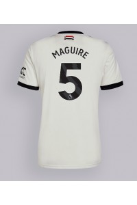 Manchester United Harry Maguire #5 Fotballdrakt Tredje Klær 2024-25 Korte ermer